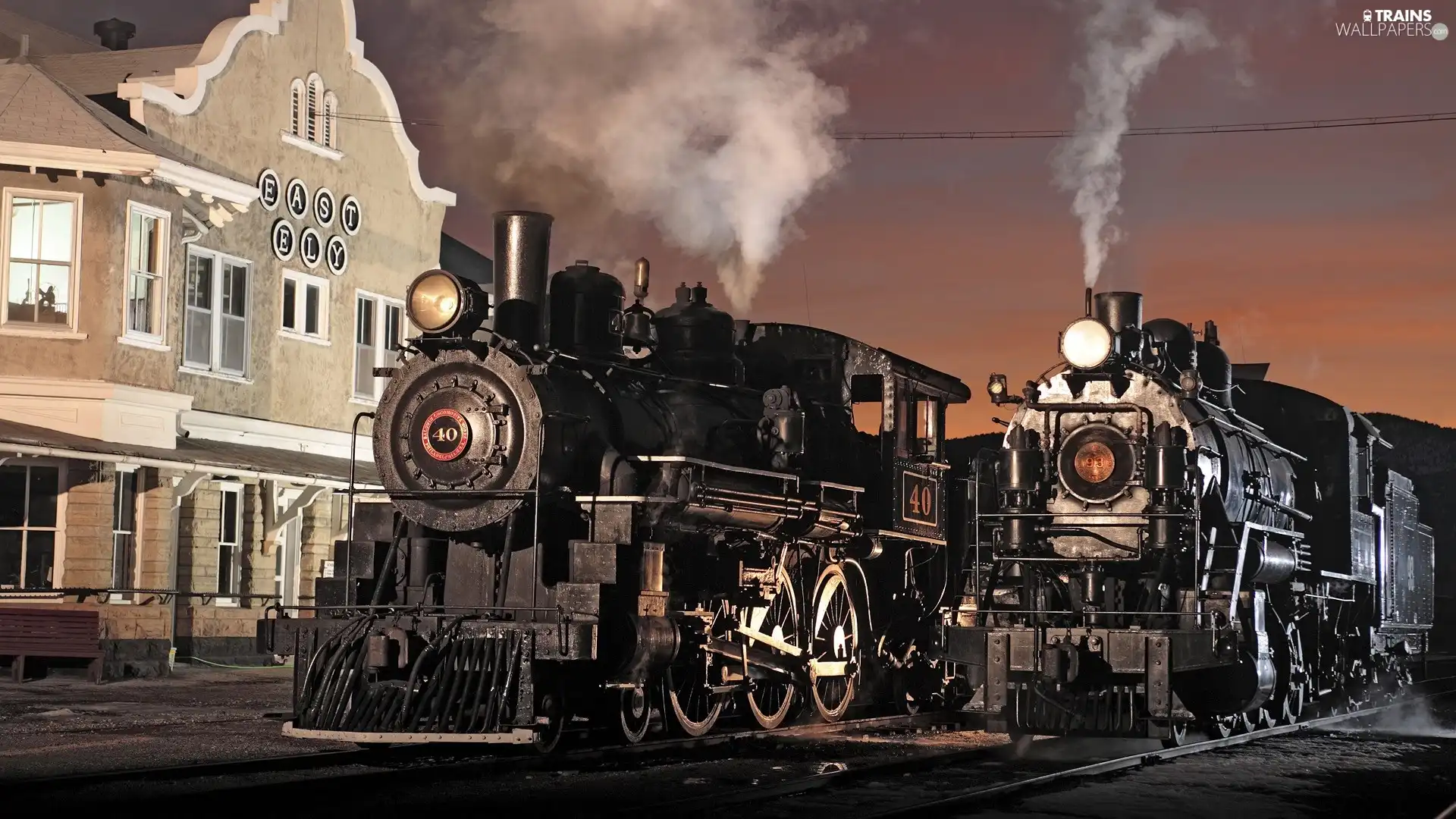 locomotives, steam